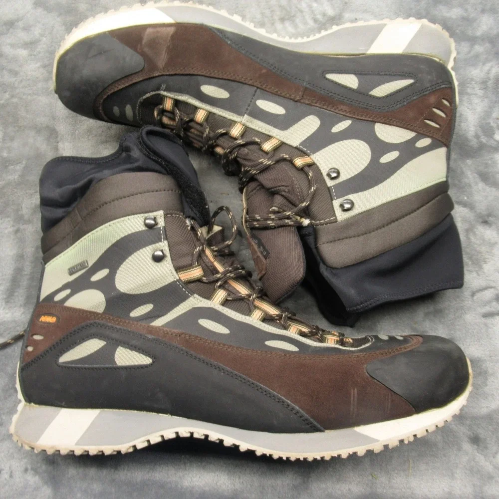 ASOLO Elysium GTX Men Boots 13.5 Brown Waterproof Gore Tex Fur Insulated Romania